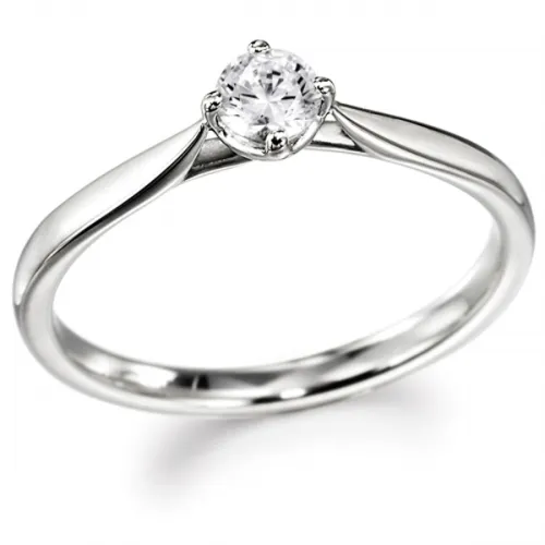 Diamond Solitaire Engagement Ring